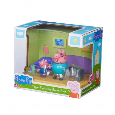 Peppa Pig Living Room Playset